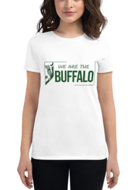 Women’s We are the Buffalo – short sleeve t-shirt